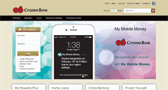 Desktop Screenshot of citizensbankmo.com